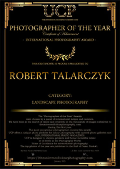 photographer of the year Robert Talarczyk UCP Award